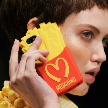 moschino french fry case